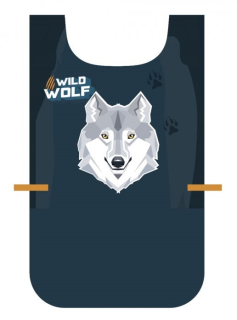 Zástěra pončo vlk