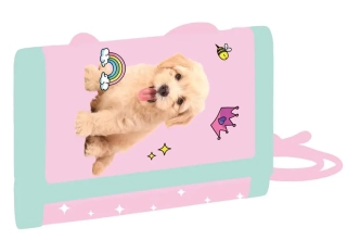 Dětská textilní peněženka mazlíčci