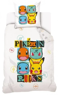 POVLEČENÍ POKÉMON  ROCKS 140x200,70x90 cm