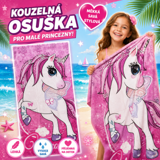 DĚTSKÁ OSUŠKA UNICORN JEDNOROŽEC