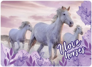 JÍDELNÍ PODLOŽKA - PROSTÍRÁNÍ KONĚ I LOVE HORSES 24