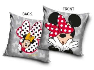 POVLAK NA POLŠTÁŘEK MINNIE ŠEDÁ KRÁSKA