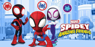 DĚTSKÁ OSUŠKA SPIDEY MALÍ HRDINOVÉ