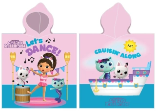 DĚTSKÉ PONČO GÁBININ KOUZELNÝ DOMEK POJĎME TANČIT