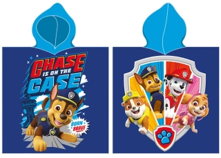 DĚTSKÉ PONČO TLAPKOVÁ PATROLA ERB TLAPEK