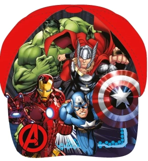 CHLAPECKÁ KŠILTOVKA AVENGERS červená