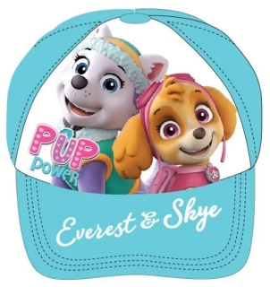 DÍVČÍ KŠILTOVKA PAW PATROL EVEREST A SKYE modrá