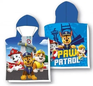 DĚTSKÉ PONČO TLAPKOVÁ PATROLA