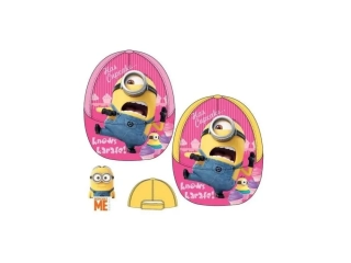 DÍVČÍ KŠILTOVKA MIMONI růžová