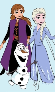 DĚTSKÝ RUČNÍK LEDOVÉ KRÁLOVSTVÍ PŘÁTELÉ NAVŽDY 30X50 CM