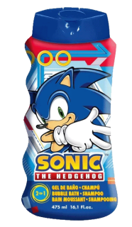 SONIC 2V1 ŠAMPON A PĚNA DO KOUPELE 475 ML