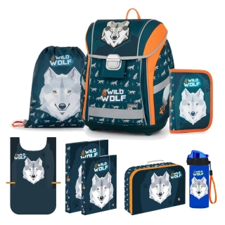 Školní set 8ks PREMIUM LIGHT vlk Wild Wolf