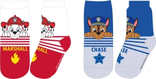 Chlapecké ponožky Paw Patrol sada 2 ks