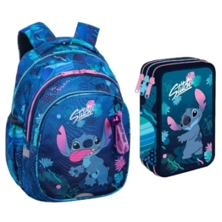 ZVÝHODNĚNÁ SADA LILO A STITCH-BATOH A PLNĚ VYBAVENÝ TŘÍPATROVÝ PENÁL  