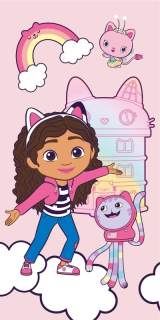 JERRY FABRICS Osuška Gábinin kouzelný domek 03 70/140