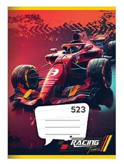 Školní sešit A5 523 formule Racing Team linkovaný