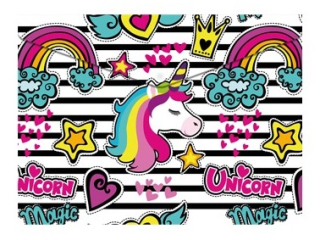 Plastová složka psaníčko A5 Magic Unicorn