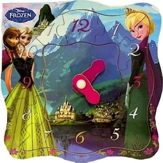 TOP BRIGHT Hodiny - puzzle Ledové království