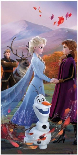Osuška Frozen 2 Wind 70x140 cm
