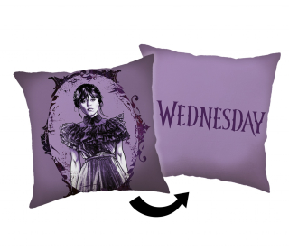 JERRY FABRICS Polštářek Wednesday Purple 40x40 cm