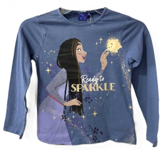 DÍVČÍ TRIČKO S DLOUHÝM RUKÁVEM WISH