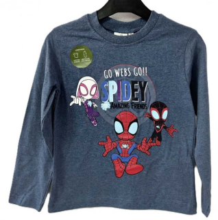 CHLAPECKÉ TRIČKO S DLOUHÝM RUKÁVEM SPIDEY