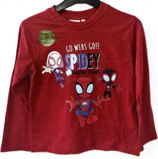 CHLAPECKÉ TRIČKO S DLOUHÝM RUKÁVEM SPIDEY