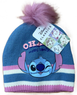 DÍVČÍ ZIMNÍ ČEPICE LILO A STITCH 