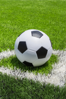 JERRY FABRICS Dětská fleecová deka Fotbal 100x150 cm