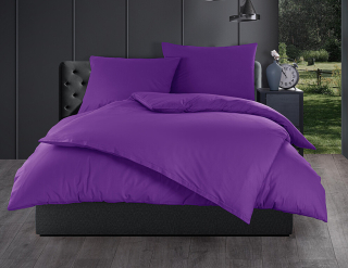  Bavlněné povlečení Color Fialové