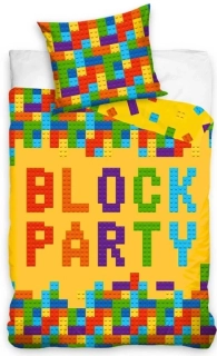  Dětské povlečení Stavebnice Block Party