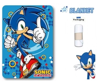 DĚTSKÁ POLAR DEKA SONIC 100x140cm