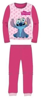 DÍVČÍ PYŽAMO LILO A STITCH tmavě růžové