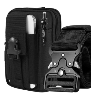 Trizand taktická taška do pasu a pásek černá