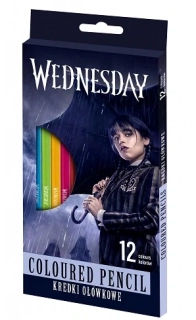 Wednesday TŘÍHRANNÉ PASTELKY 12 BAREV