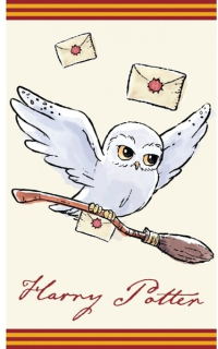 Dětský ručníček Harry Potter Sova Hedvika 30x50 cm