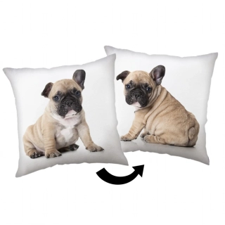 JERRY FABRICS Polštářek Bulldog 40x40 cm