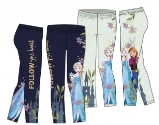 DÍVČÍ LEGÍNY FROZEN zelenkavé