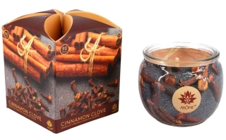 LUXUSNÍ SVÍČKA VE SKLE Cinnamon Clove 90g