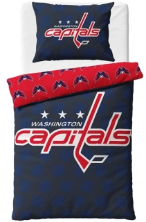 Hokejové povlečení NHL Washington Capitals Shields 140x200,70x90 cm
