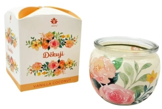 LUXUSNÍ SVÍČKA VE SKLE Děkuji 90g