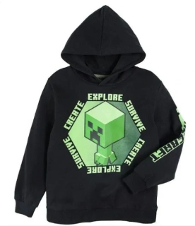 MIKINA MINECRAFT - SVÍTÍCÍ