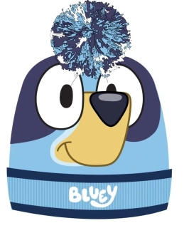 Chlapecká čepice BLUEY zimní modrá