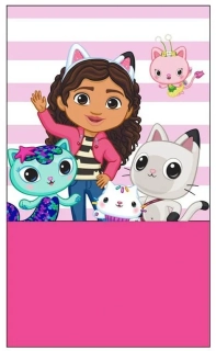 Šála Gabby's Dollhouse / nákrčník Gabby's Dollhouse zateplený