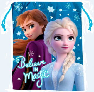 MALÝ SÁČEK NA PŘEZŮVKY, SVAČINU DISNEY FROZEN