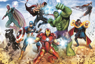 Puzzle Avengers 160 dílků