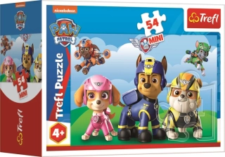 Puzzle Tlapková patrola: Společná dobrodružství 54 dílků (40 ks)
