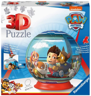 Ravensburger Tlapková Patrola puzzleball 3D, 72 dílků Paw Patrol