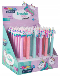 Gumovací pero Colorino jednorožec,Unicorn