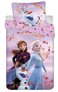 JERRY FABRICS Povlečení Frozen 2 Sky 140x200, 70x90 cm